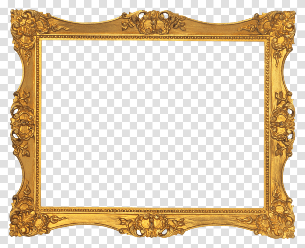 Clip Art Index Of Molduras Antique Gold Frame, Interior Design, Indoors, Mirror, Gate Transparent Png