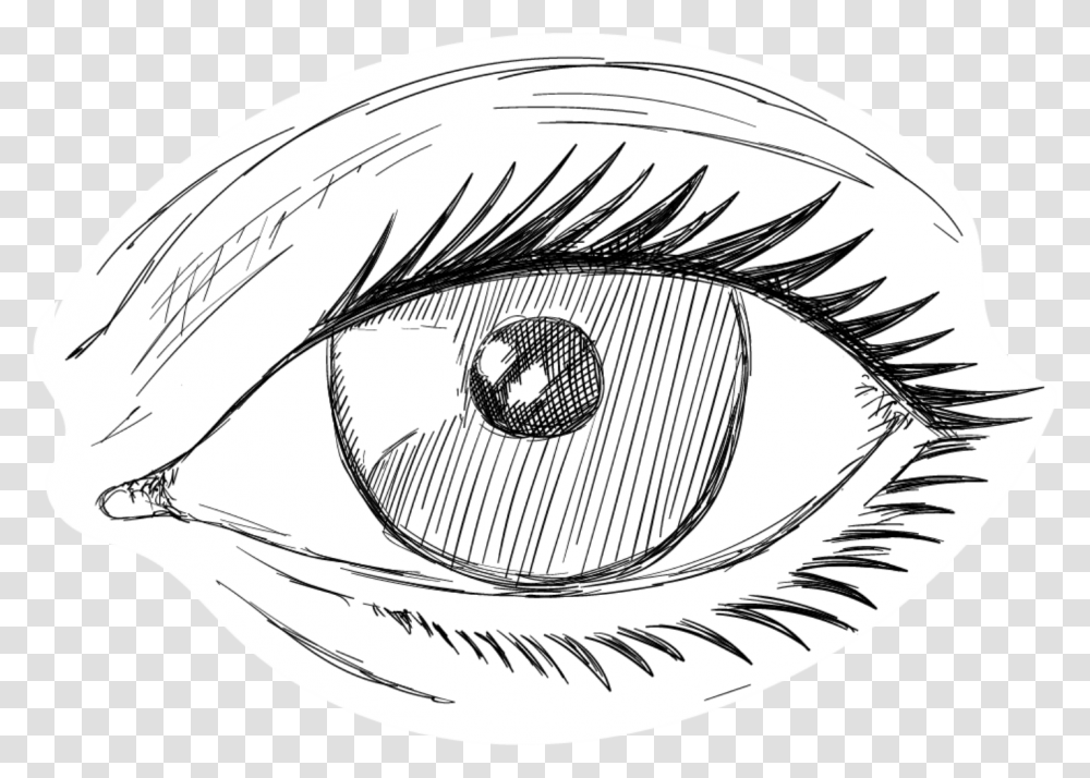 Clip Art Iris Eyes Transprent Desenhos Para Desenhar De Olhos, Drawing, Sketch, Doodle, Helmet Transparent Png