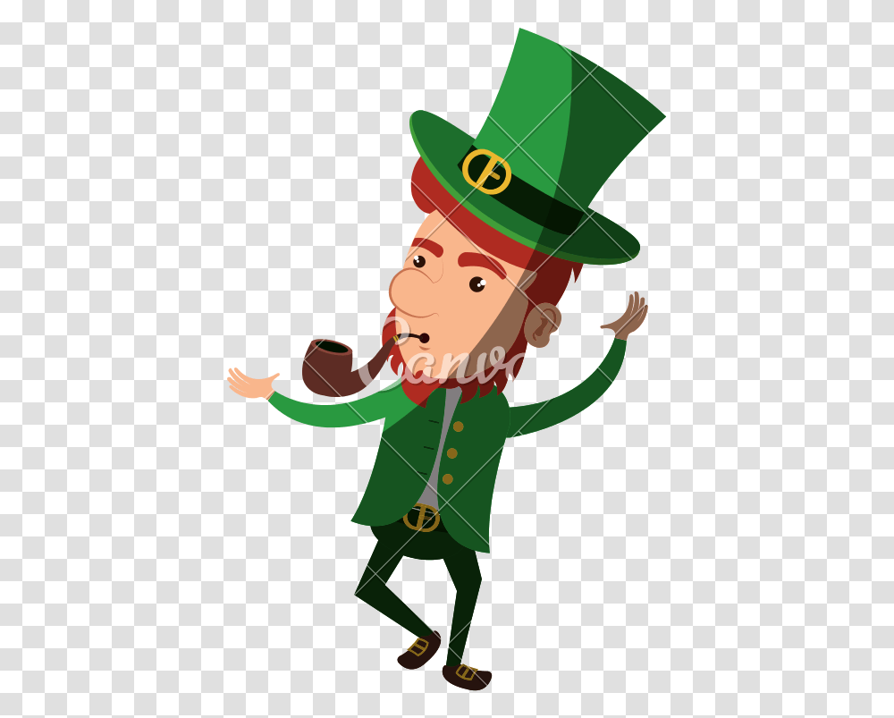 Clip Art Irish Elf Saint Patrick's Day, Person, Human, Costume Transparent Png