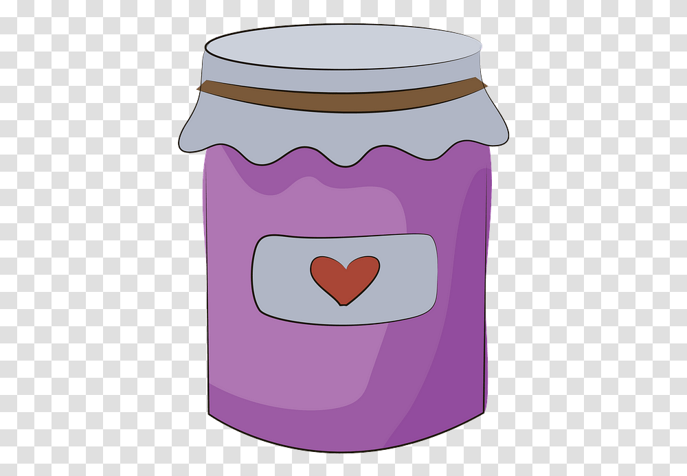 Clip Art, Jar, Heart, Jam, Food Transparent Png