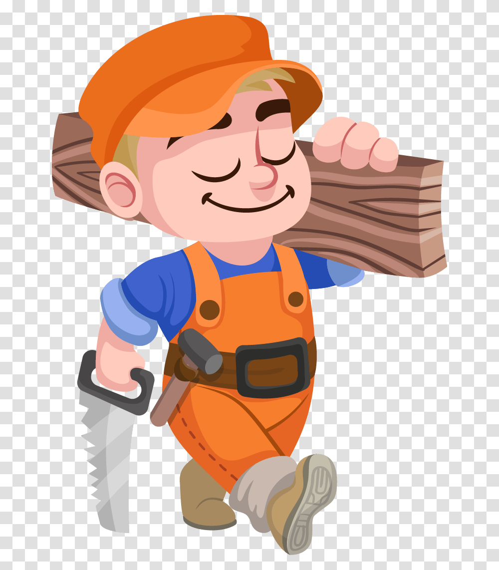 Clip Art Joinery Clipart Carpenter Clipart, Worker, Tool, Toy Transparent Png