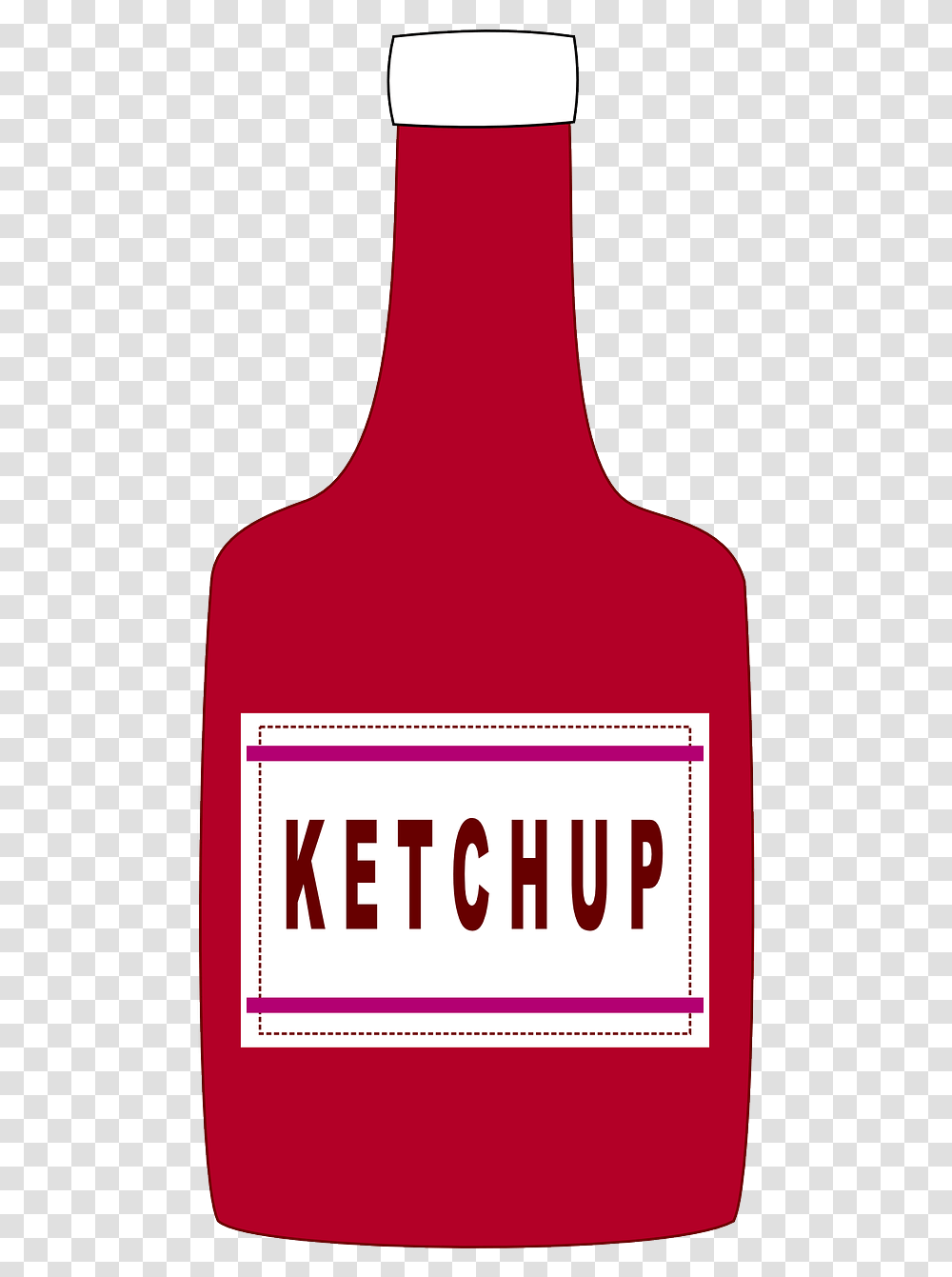 Clip Art Ketchup Bottle, Alcohol, Beverage, Liquor, Label Transparent Png