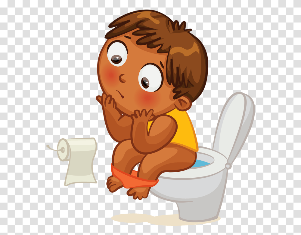 Clip Art Kid Pottytoilet Clock Time Toilet Clipart Kids, Room, Indoors, Bathroom, Toy Transparent Png