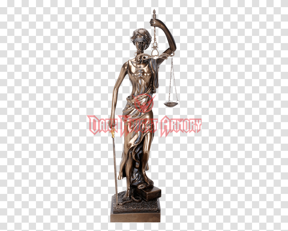 Clip Art Lady Justice Statue Lady Of Justice, Person, Human, Bronze, Figurine Transparent Png