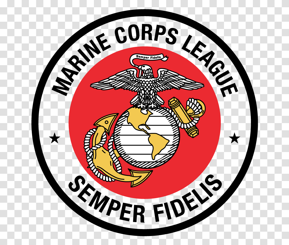 Clip Art League Clipart Marine Corps League Semper Fidelis, Logo, Trademark, Emblem Transparent Png