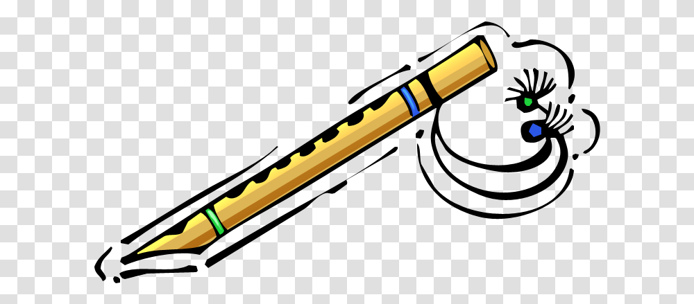 Clip Art, Leisure Activities, Musical Instrument, Flute, Pen Transparent Png