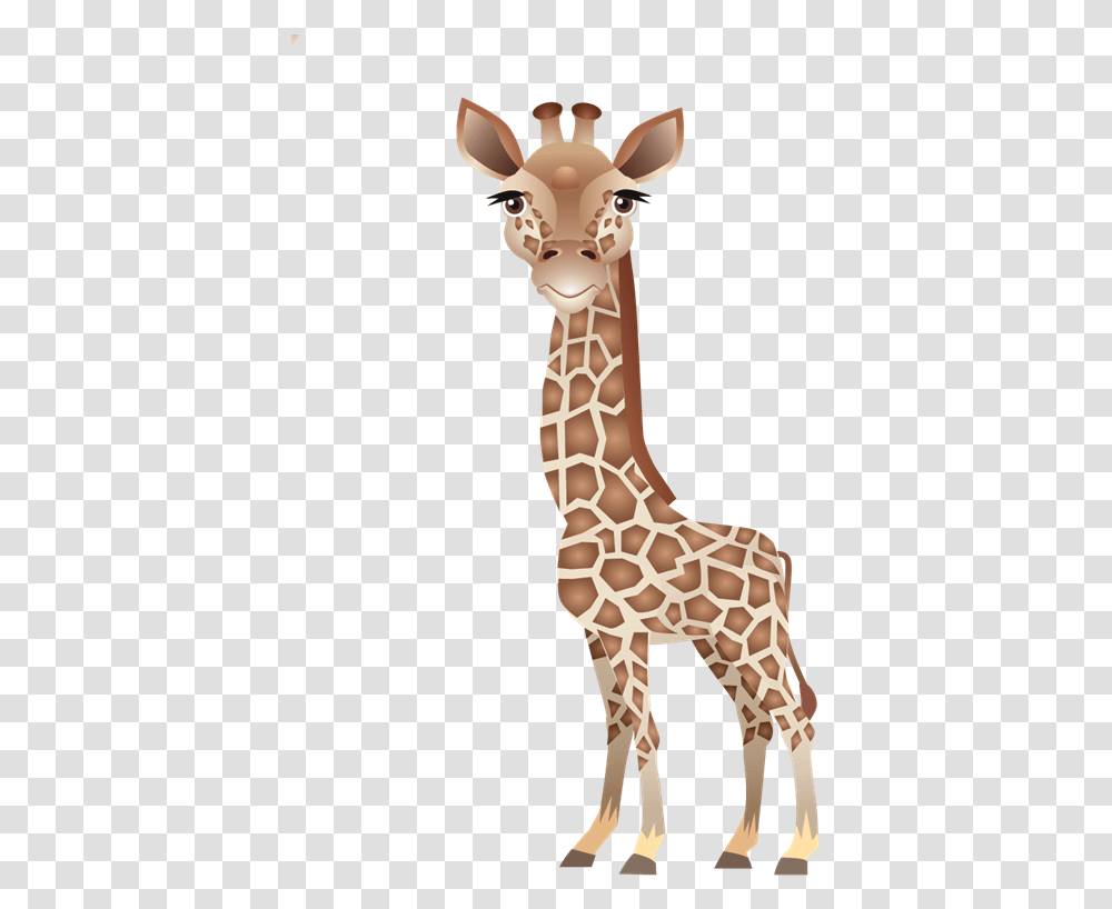 Clip Art Leopard About Giraffes Northern Baby Giraffe, Wildlife, Mammal, Animal Transparent Png