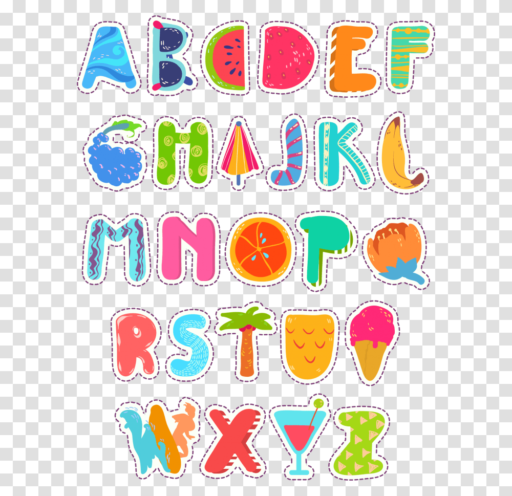 Clip Art Letters Summer Alphabet Mooie Letters Summer, Label, Leisure Activities, Sticker Transparent Png