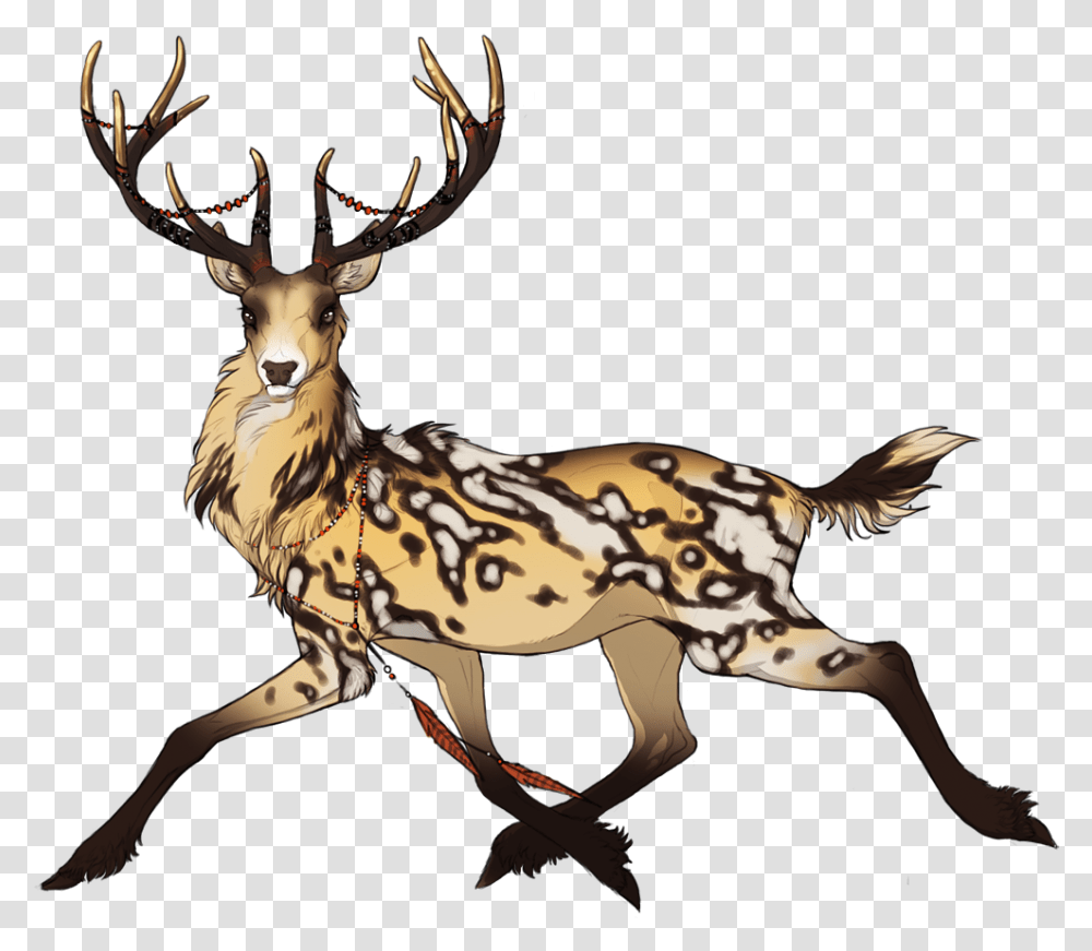 Clip Art Library Antlers Gold Endless Forest Antlers, Deer, Wildlife, Mammal, Animal Transparent Png