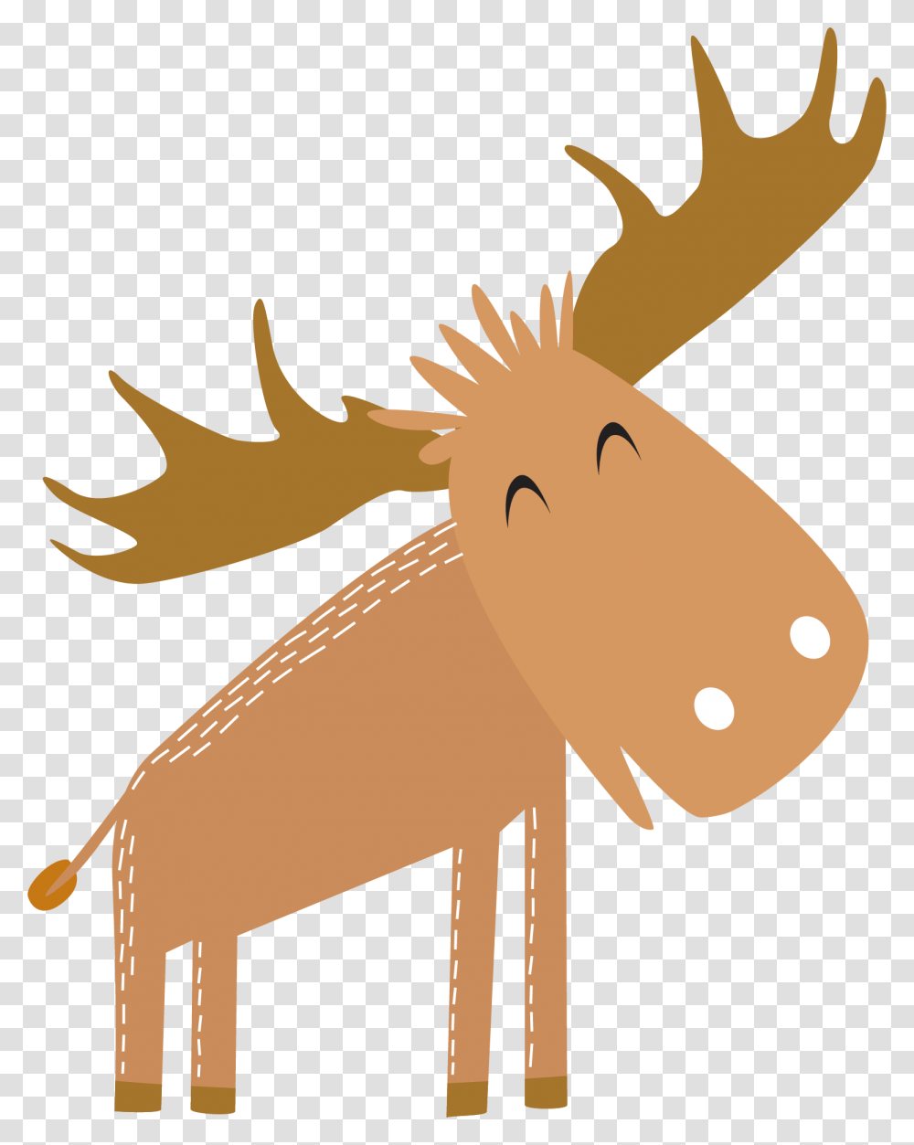 Clip Art Library Cartoon, Moose, Wildlife, Mammal, Animal Transparent Png