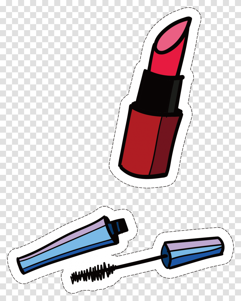 Clip Art Library Download Lipstick Material Transprent Lipstick Cartoon, Cosmetics Transparent Png