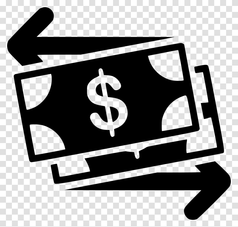 Clip Art Library Library Exchange Icon Free Money Exchange Icon, Stencil, Number Transparent Png