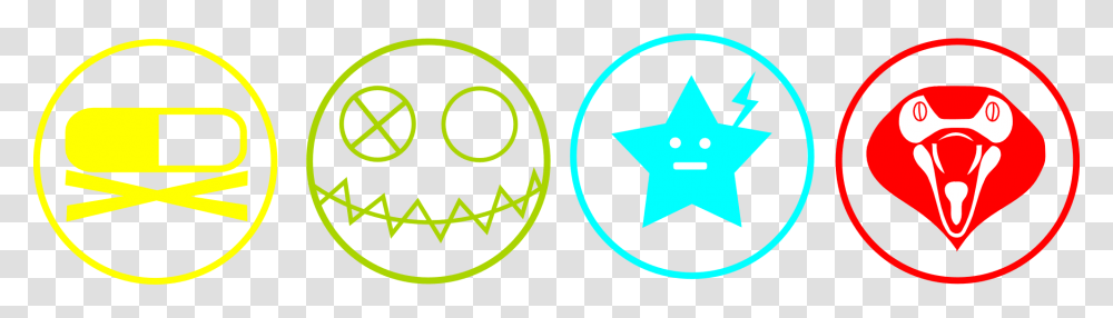 Clip Art Logo Animated Video My Chemical Romance Killjoys Logo, Star Symbol Transparent Png