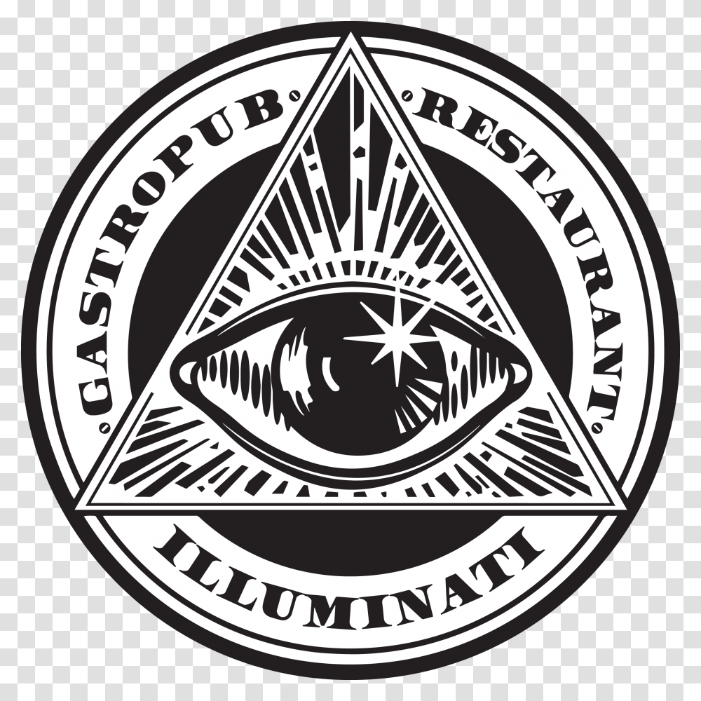 Clip Art Logo For Illuminati Stuart Fl, Trademark, Emblem, Badge Transparent Png