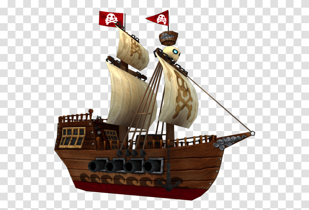 Clip Art Low Poly Cartoonish By Pirate Ships, Boat, Vehicle, Transportation, Watercraft Transparent Png