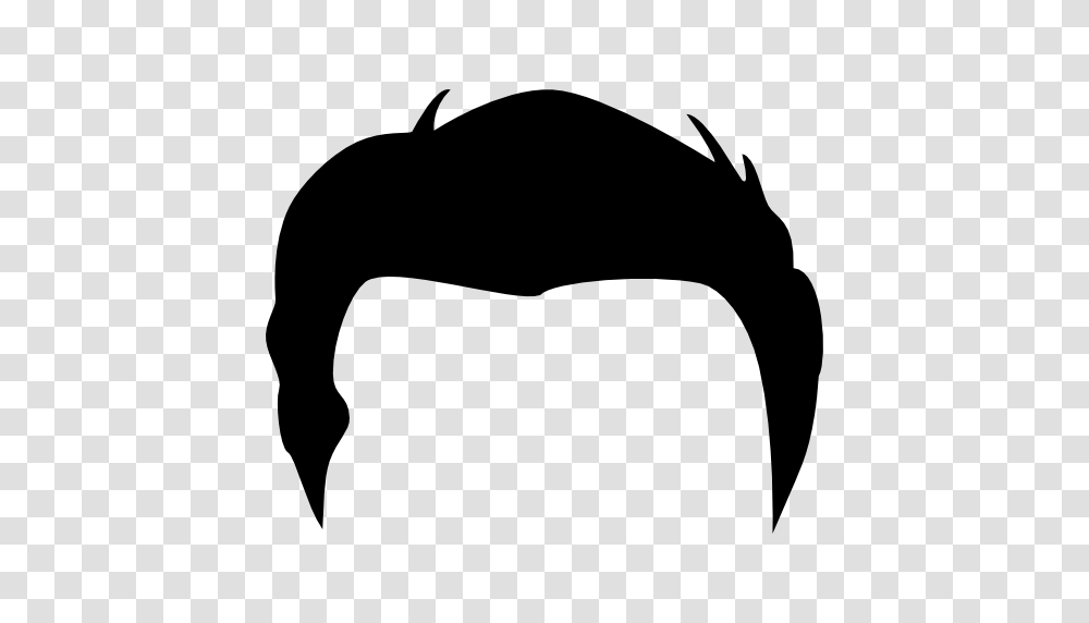 Clip Art Male Short Hair Wig Shape, Stencil, Silhouette, Blow Dryer, Appliance Transparent Png