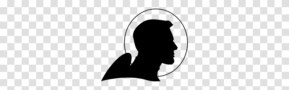 Clip Art Male Silhouette Front, Gray, World Of Warcraft Transparent Png