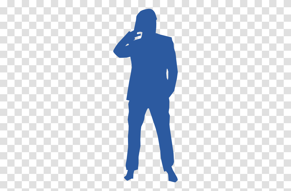 Clip Art Man Thinking, Standing, Person, Silhouette, People Transparent Png