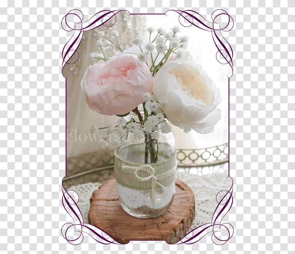 Clip Art Mason Jar With Babys Breath Fake Wedding Bouquets Australia, Plant, Flower, Rose, Flower Bouquet Transparent Png