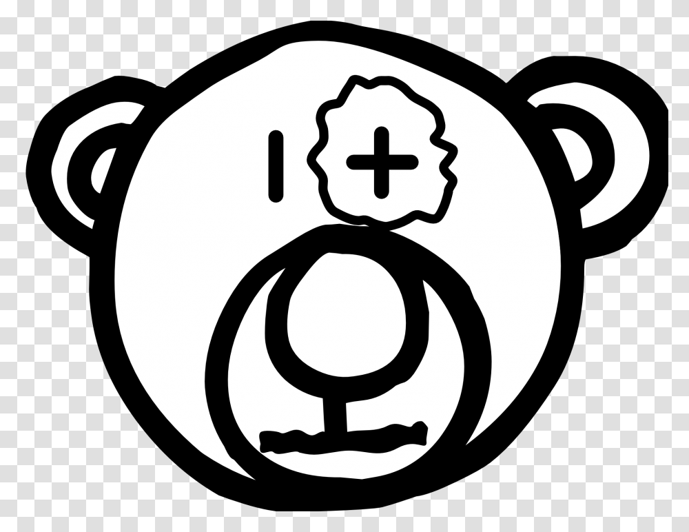 Clip Art Mcol Teddy Bear, Stencil, Logo, Trademark Transparent Png