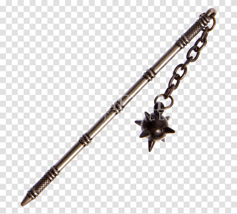 Clip Art Medieval Weapons Flail Flail Weapon Medieval, Sword, Blade, Weaponry, Wand Transparent Png