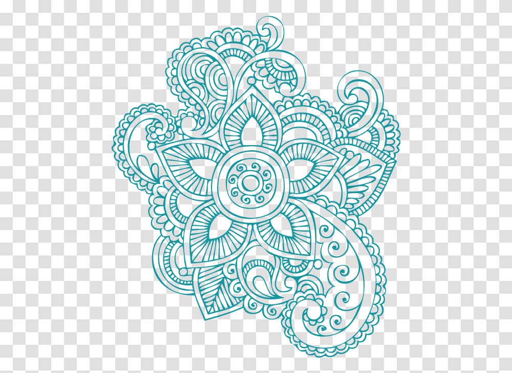 Clip Art Mehndi Tattoo Drawing Design Background Henna, Pattern, Floral Design, Paisley Transparent Png