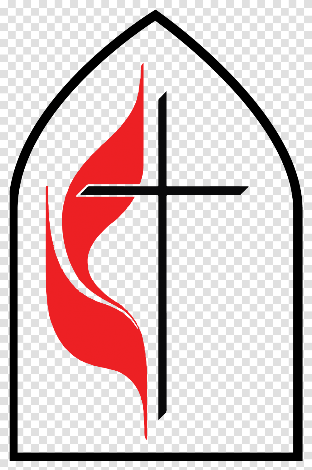 Clip Art Methodist Church United Symbol Free Clipart, Cross, Bow, Arrow, Weapon Transparent Png