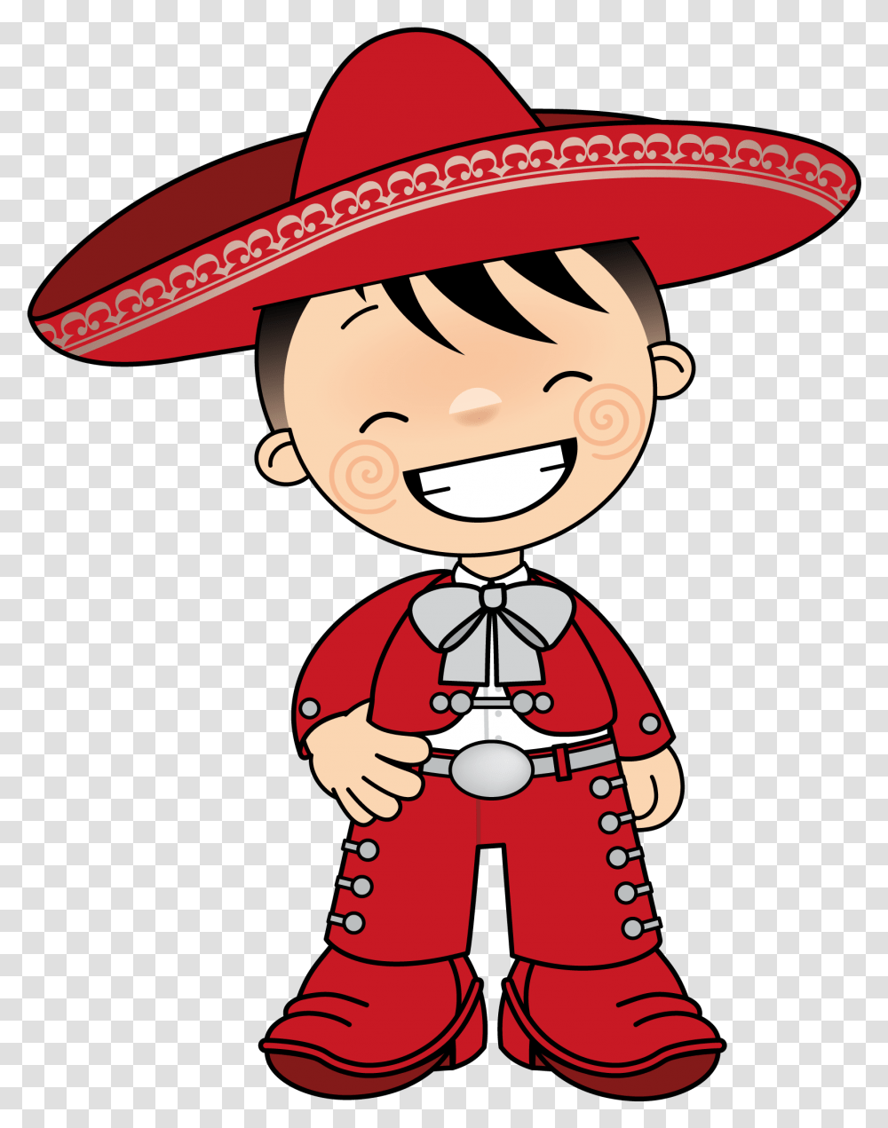 Clip Art Mexican Man With Mustache Charros Mexicanos Animados, Apparel, Sombrero, Hat Transparent Png
