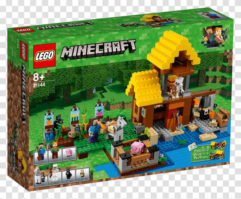 Clip Art Minecraft Lego Toysrus Lego Minecraft Farm Cottage Transparent Png