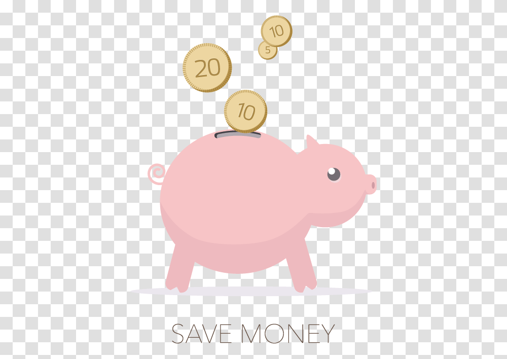 Clip Art Money Coin Icon Cartoon Piggy Bank, Animal, Mammal Transparent Png