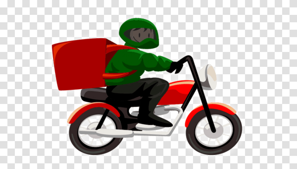 Clip Art Moto Entrega Disk Entrega, Vehicle, Transportation, Motorcycle, Motor Scooter Transparent Png