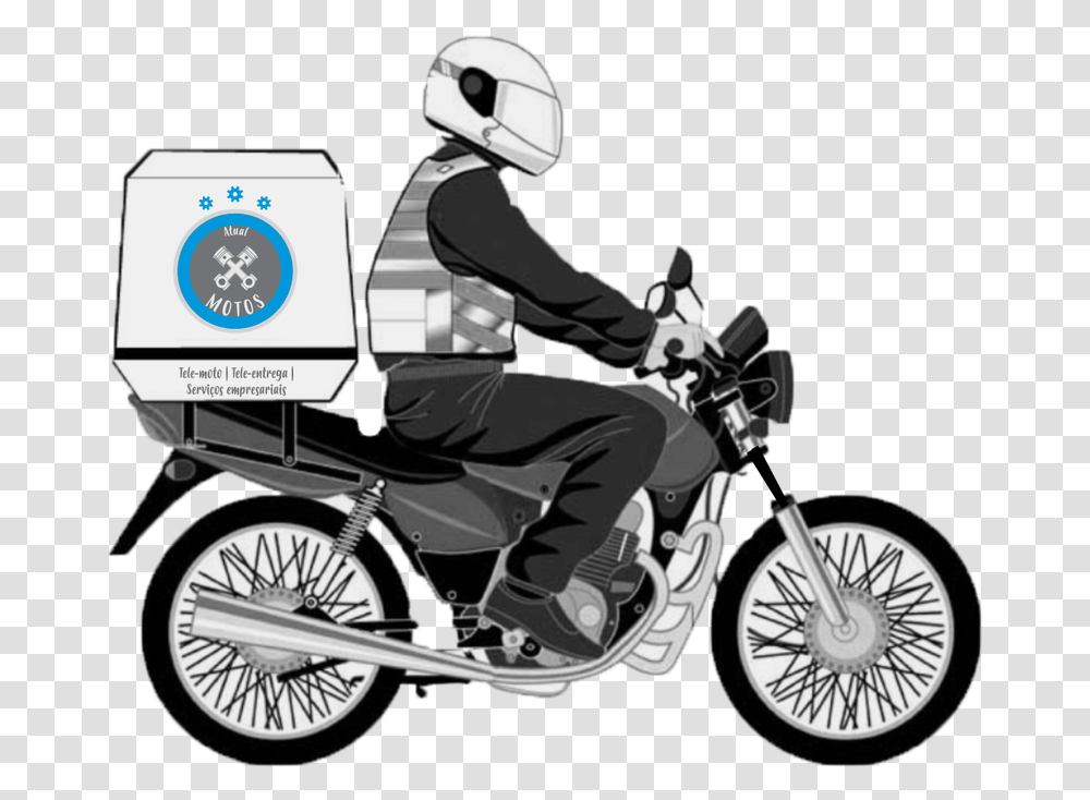 Clip Art Moto Entrega Imagen De Moto, Motorcycle, Vehicle, Transportation, Machine Transparent Png