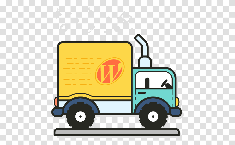 Clip Art, Moving Van, Vehicle, Transportation, Truck Transparent Png