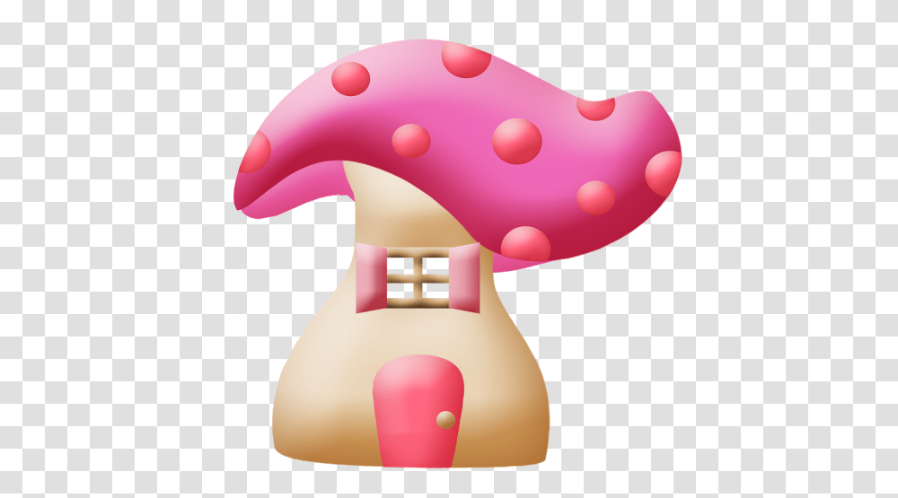 Clip Art Mushroom House, Lamp, Balloon, Toy, Figurine Transparent Png