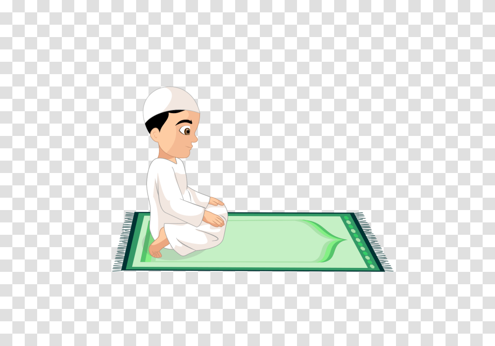 Clip Art Muslim And Prayers, Person, Human, Kneeling, Drawing Transparent Png