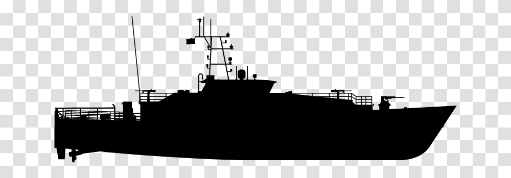 Clip Art Navy Ship Silhouette Warship Silhouette, Gray, World Of Warcraft Transparent Png
