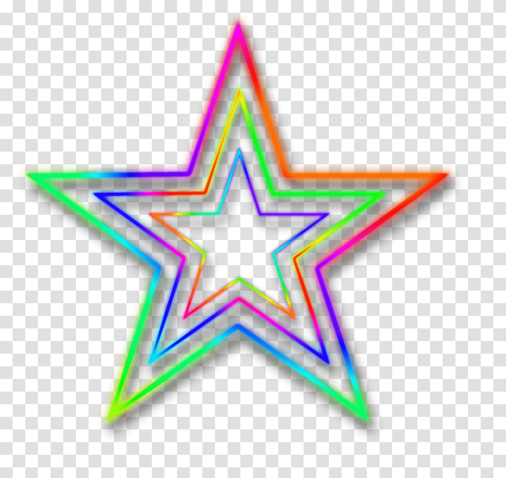 Clip Art Neon Phone Sign, Star Symbol, Lighting Transparent Png