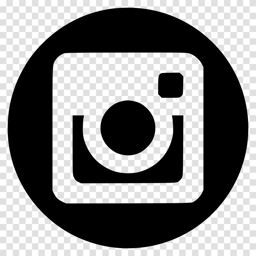 Clip Art Nf Instagram Social Media Icon Black, Logo, Trademark Transparent Png