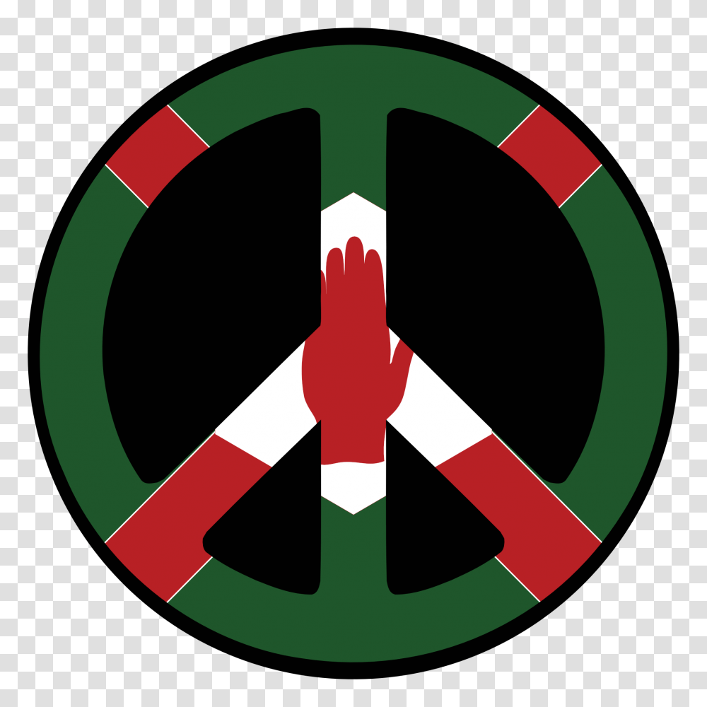 Clip Art Northern Ireland Peace Symbol Flag, Logo, Trademark, Star Symbol Transparent Png