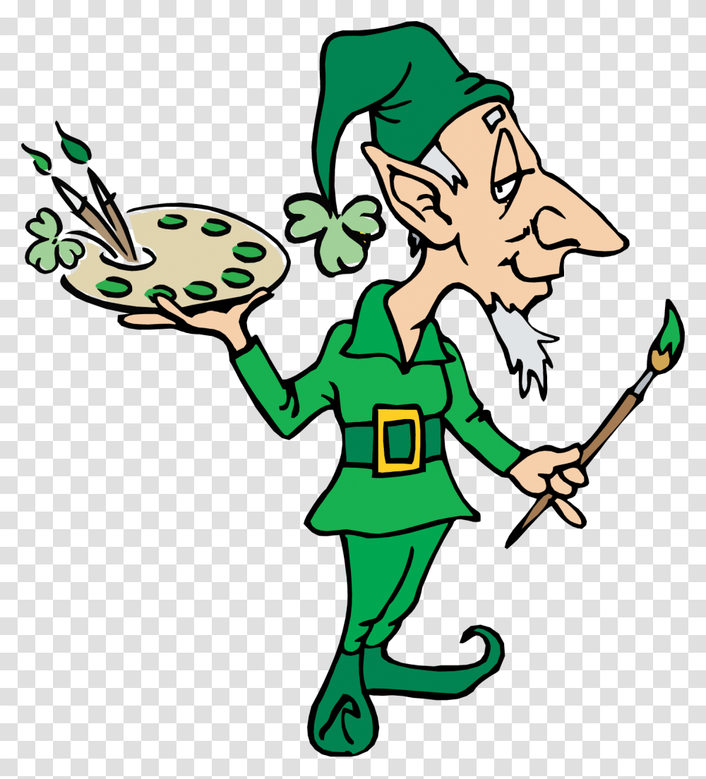 Clip Art Of A Leprechaun, Plant, Tree Transparent Png