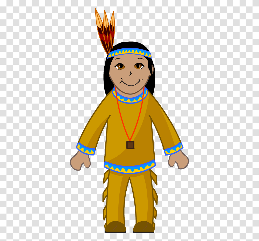 Clip Art Of An American Indian, Toy, Hand, Fireman, Costume Transparent Png