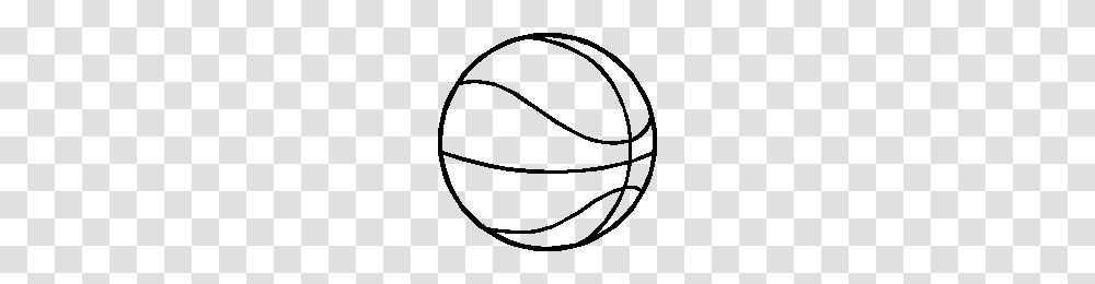 Clip Art Of Basketball Outline Clipart Clipartfest Clipartbarn, Sphere, Sport, Sports, Team Sport Transparent Png