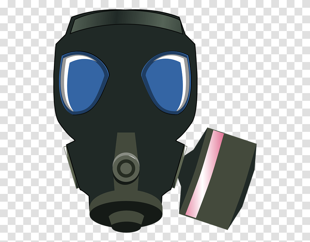 Clip Art Of Gas Mask, Light, Lamp, Robot, Weapon Transparent Png