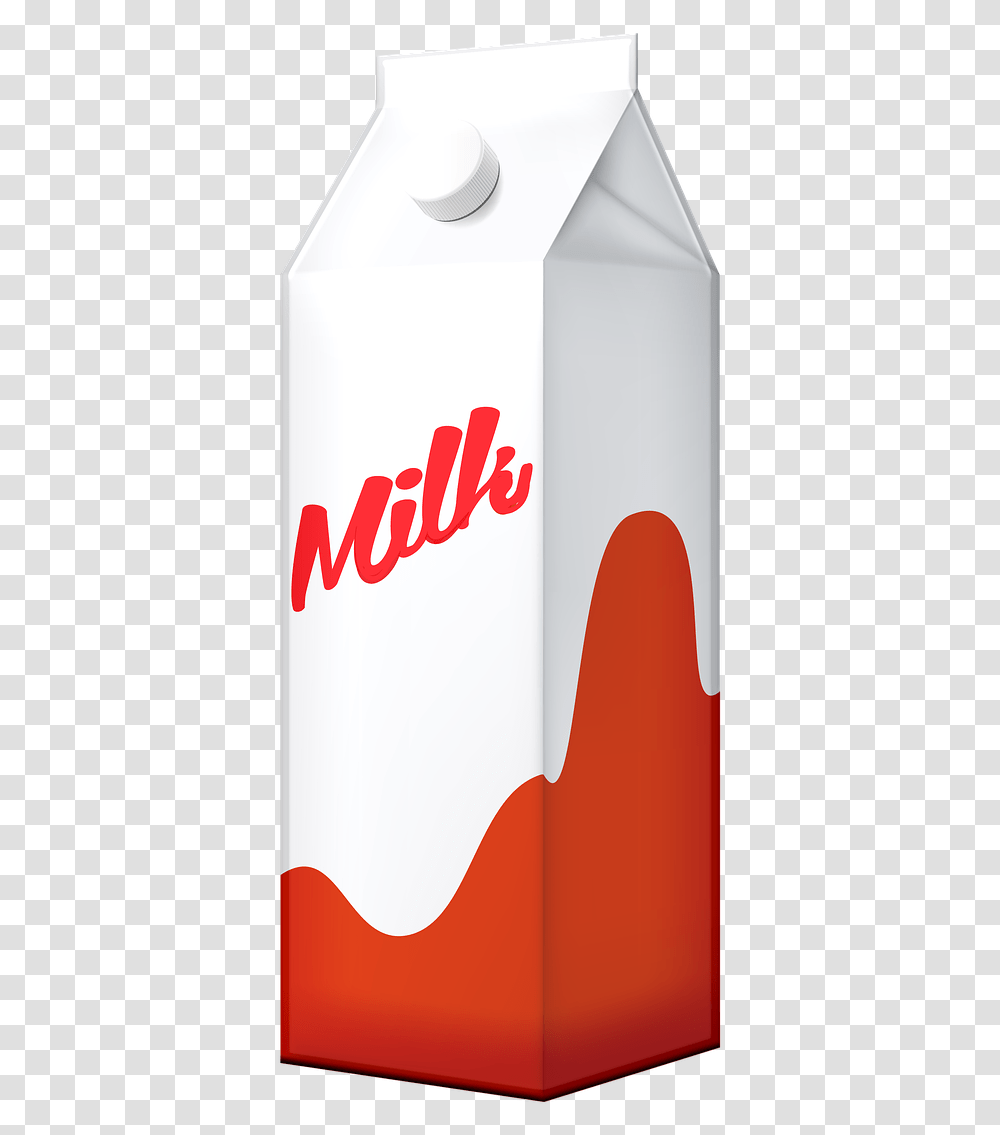 Clip Art Of Milk Carton To Show That Milk Is Processed, Logo Transparent Png