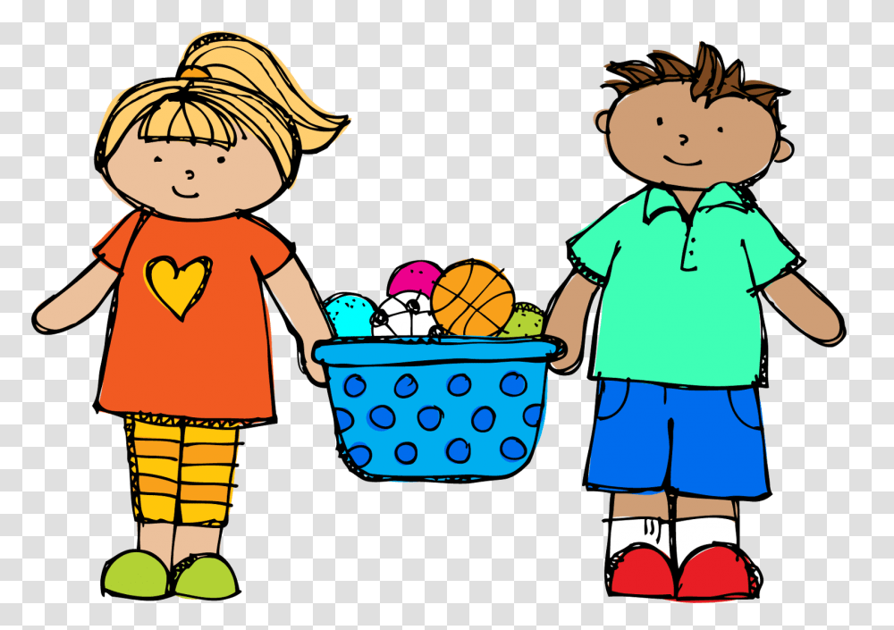 Clip Art Of Students, Person, Food, Basket, Sphere Transparent Png