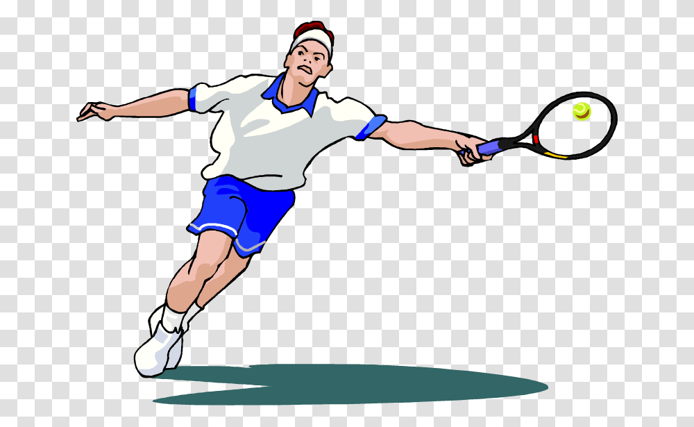 Clip Art Of Tennis Player Download Playing Tennis Gif, Sphere, Person, Human, Sport Transparent Png