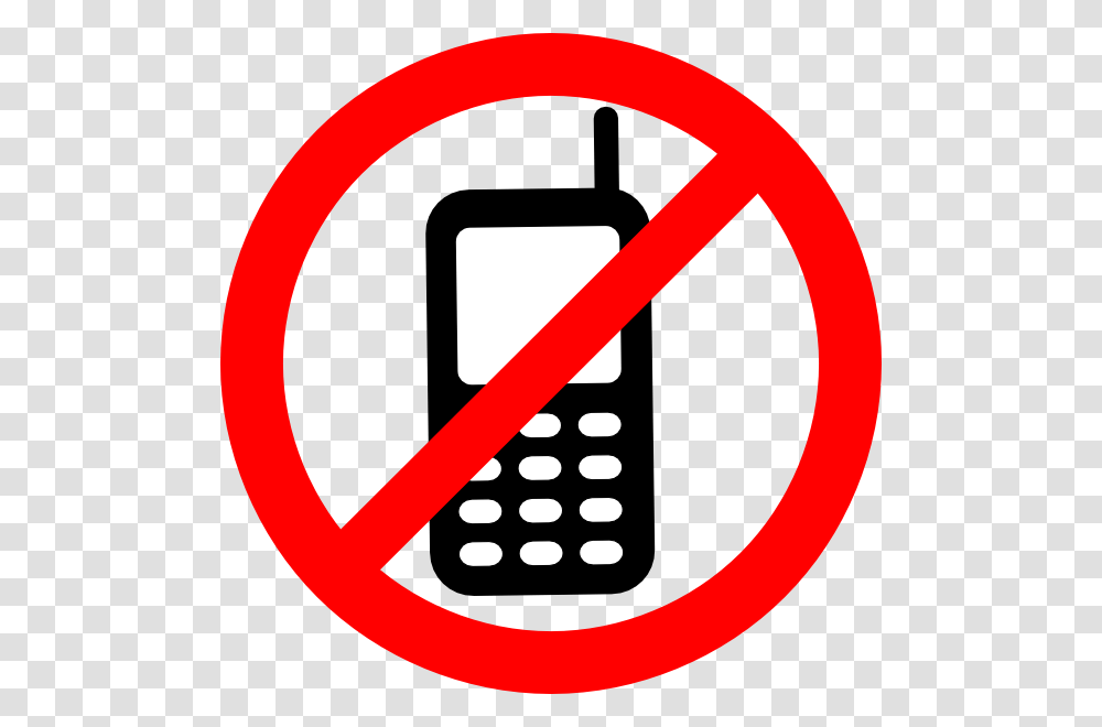 Clip Art Of Texting On Cell Phones Clipart, Road Sign, Stopsign Transparent Png