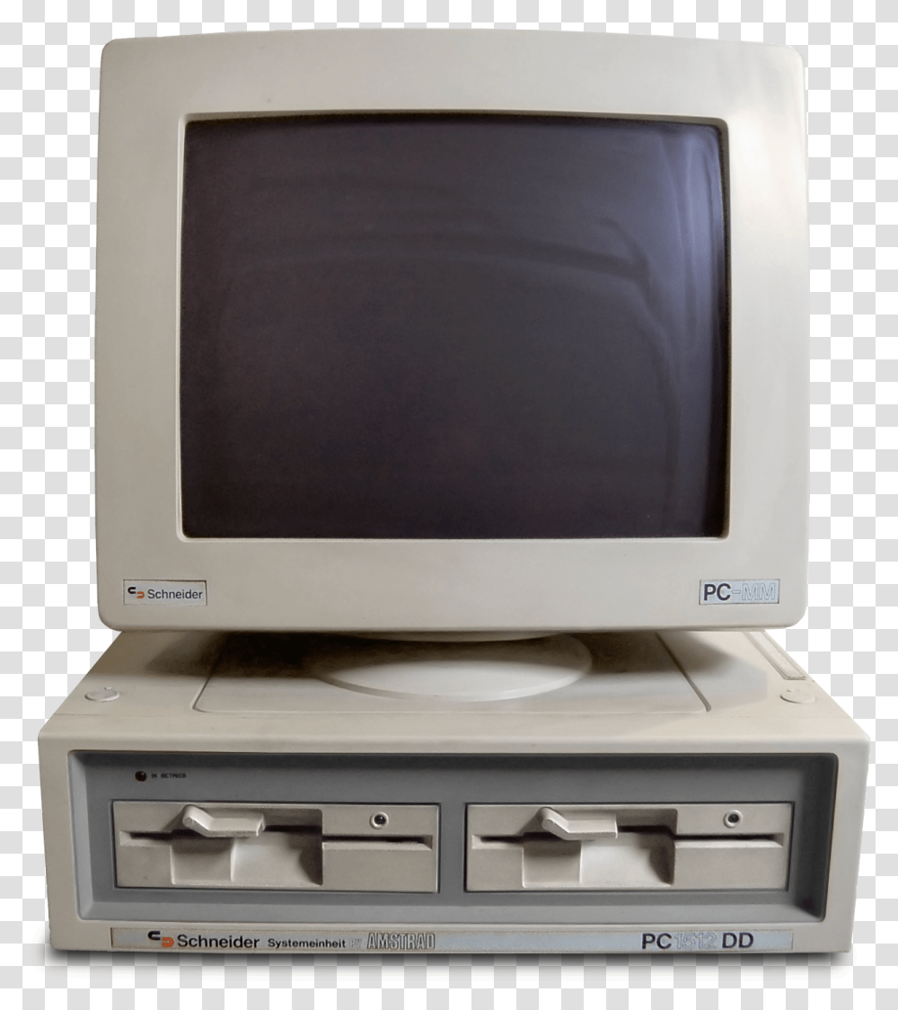 Clip Art Old Computer Amstrad, Monitor, Screen, Electronics, Display Transparent Png