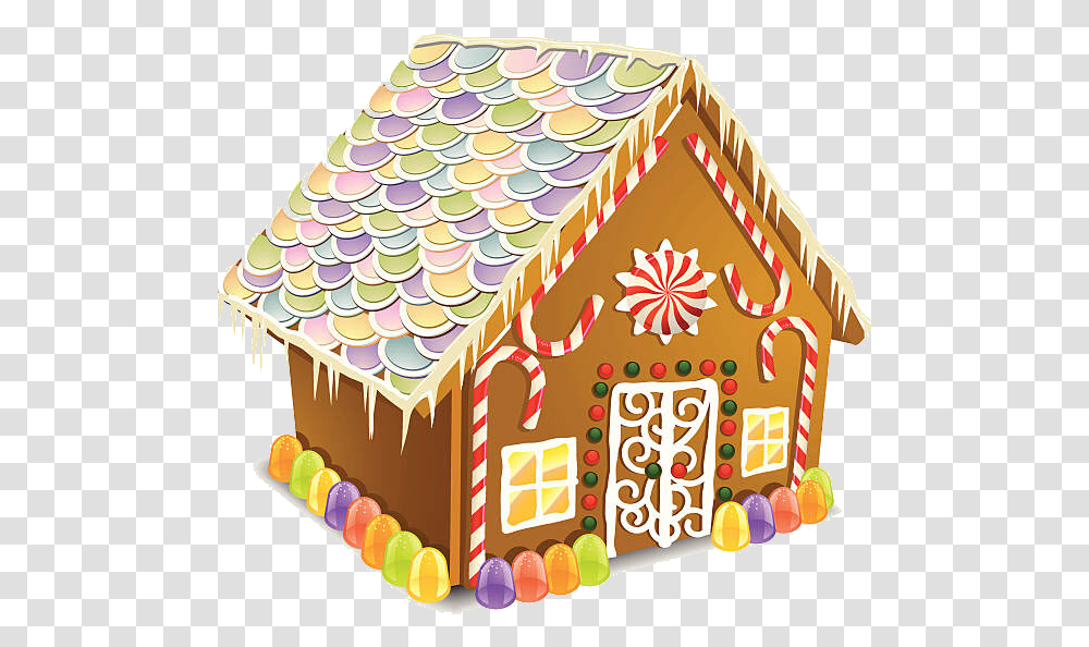 Clip Art Online Payment For Boutique Gingerbread House, Cookie, Food, Biscuit, Birthday Cake Transparent Png