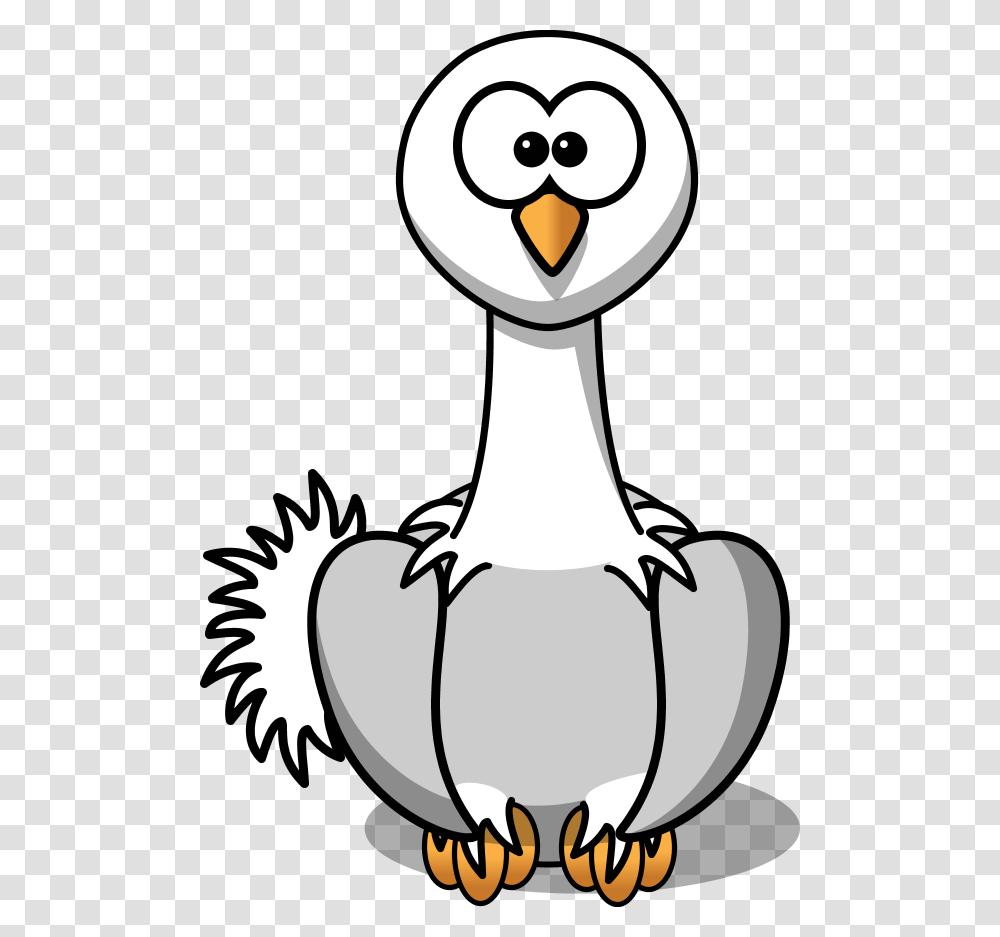 Clip Art Ostrich, Animal, Bird, Duck Transparent Png